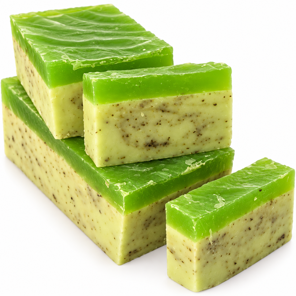 Jabón Artesanal de Aloe Vera 100 g Jabón artesanal de aloe vera de 100 g