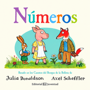 Portada del libro Números de Julia Donaldson y Axel Scheffler