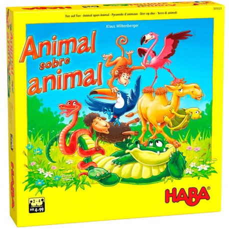 animal-sobre-animal-juego-de-habilidad-de-madera-para-2-4-jugadores Animal sobre Animal