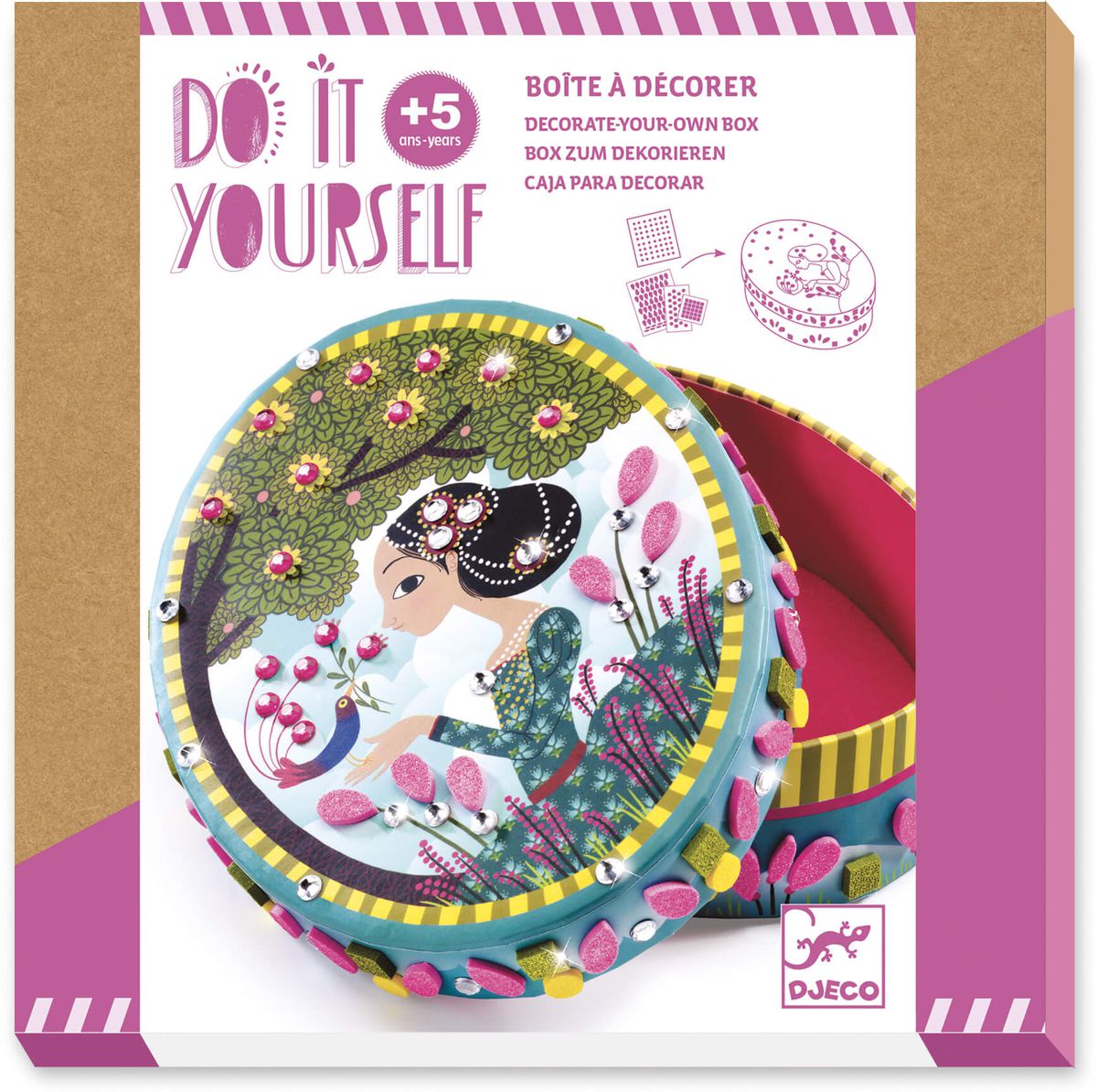 DIY CAJA PARA DECORAR PEQUEÑOS SECRETOS. DJECO