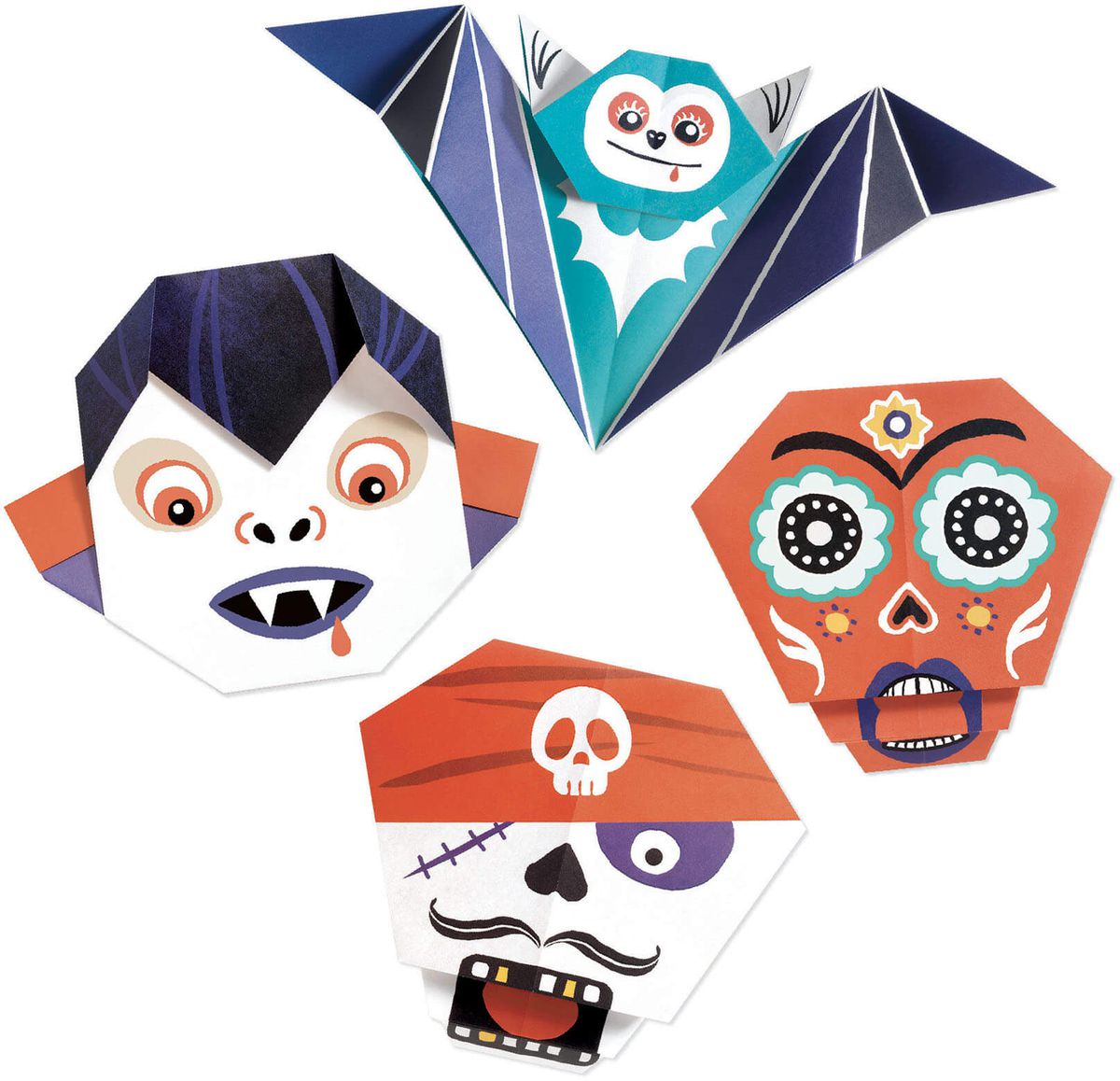 Papiroflexia Origami escalofríos 2 Djeco