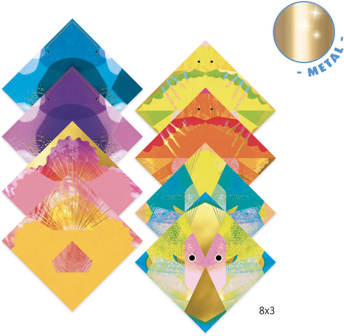 Papiroflexia origami animales marinos 1