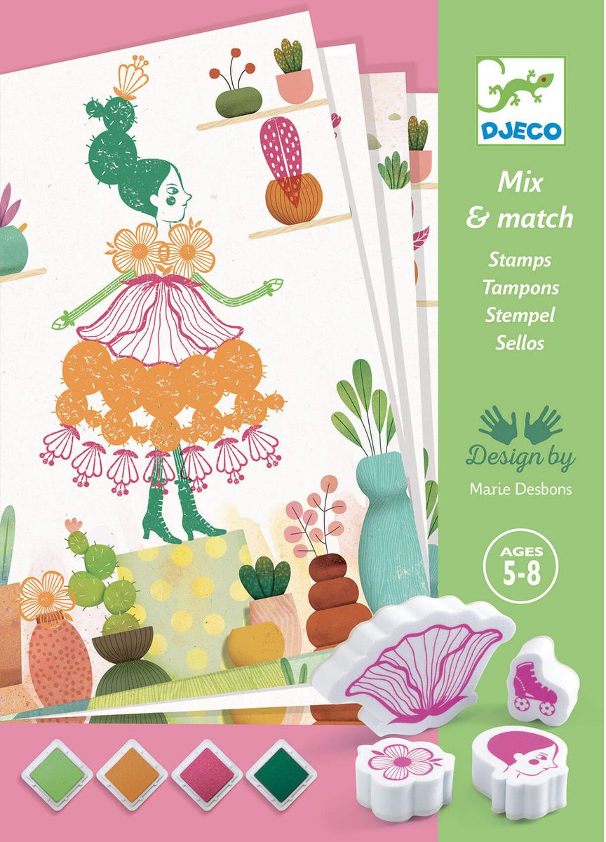 Sellos Flower Girls Djeco Sellos Flower Girls