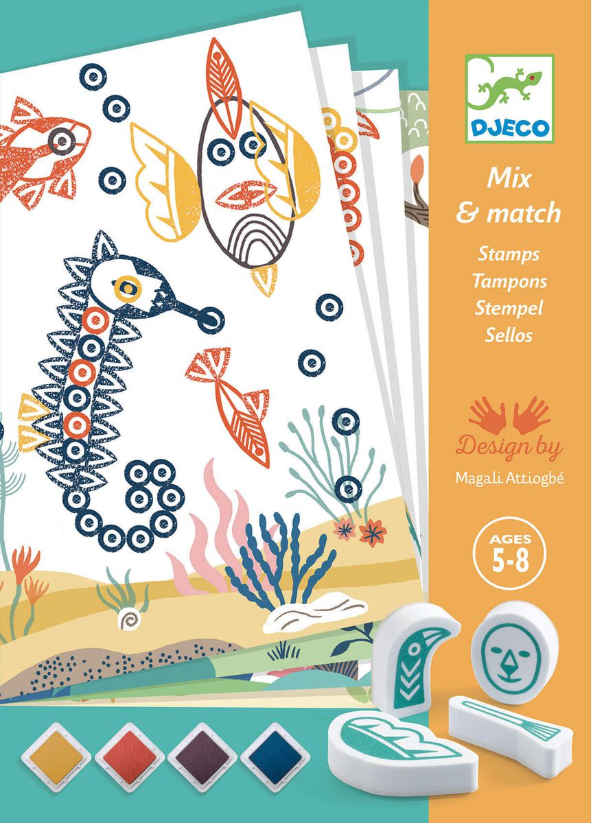 Sellos Surprising Animals Djeco SELLOS SURPRISING ANIMALS