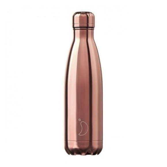 botella-chilly-rosa-oro-500ml Botella Chilly's Oro Rosa 500ml
