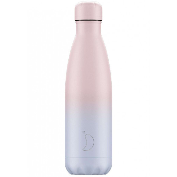 botella-chilly-s-gradient-blush-azul-y-rosa-500ml Botella Chilly's Gradient Blush Azul & Rosa 500ml