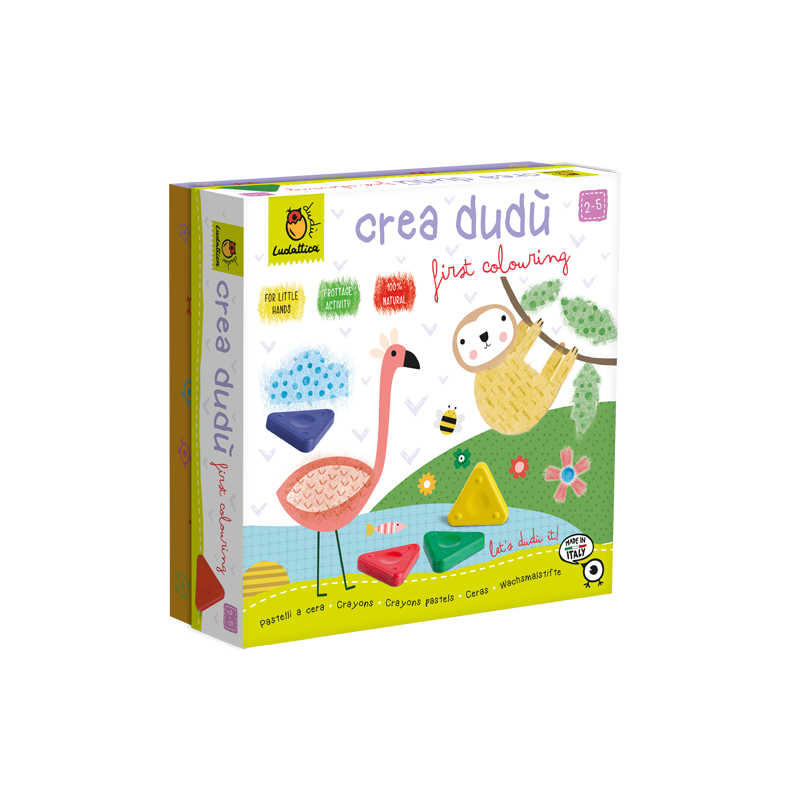 set-creativo-dudu-ceras-de-colores-ludattica Set Creativo Crea Ceras Dudú