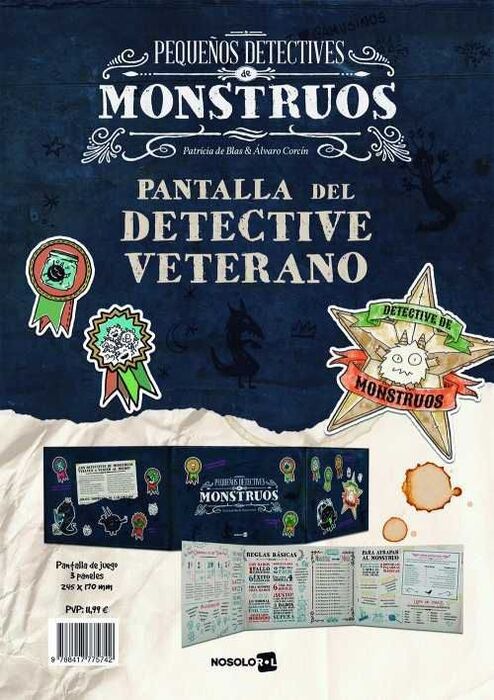 Pantalla del Detective Veterano Pantalla del Detective Veterano