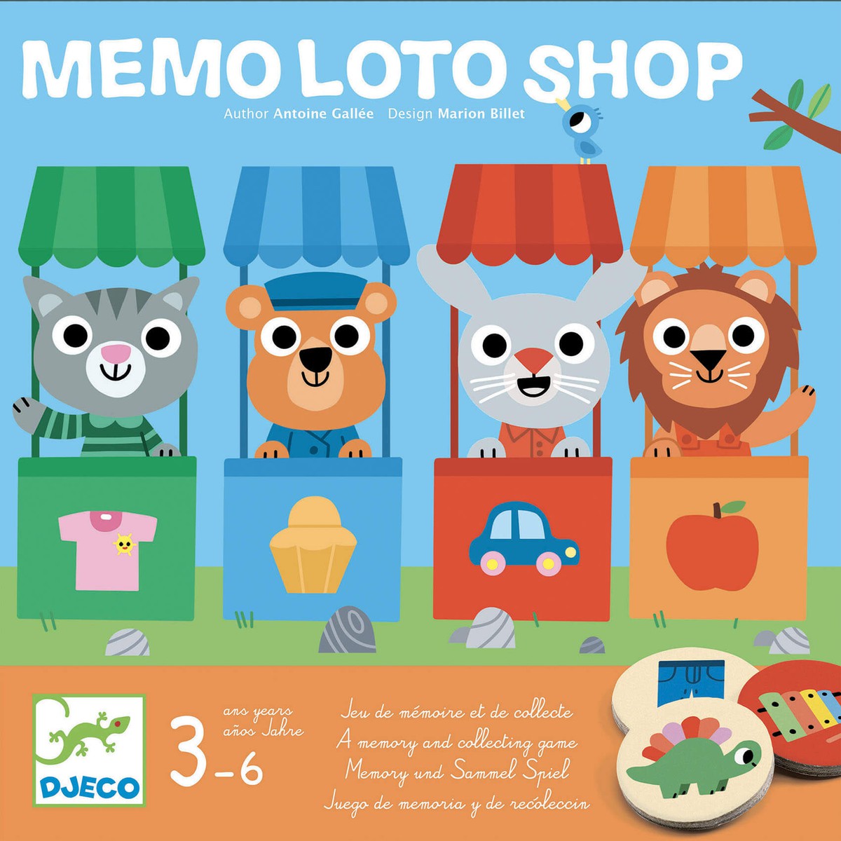 JUEGO MEMO LOTO SHOP Juego Memo Loto Shop