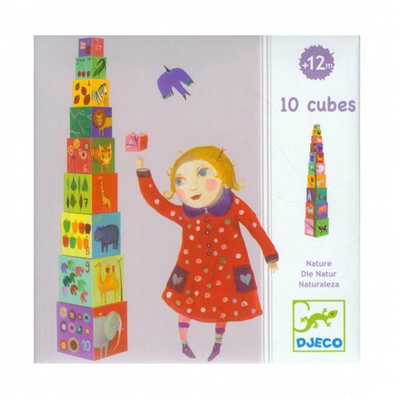 PRIMERA EDAD 10 CUBOS NATURA Y ANIMALES 10 cubos Natura y Animales