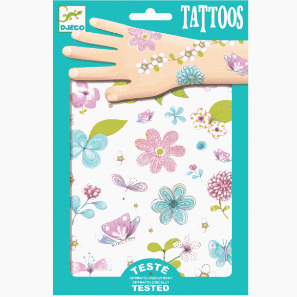 Tatuajes Flores campestres Tattos flores campestres Djeco
