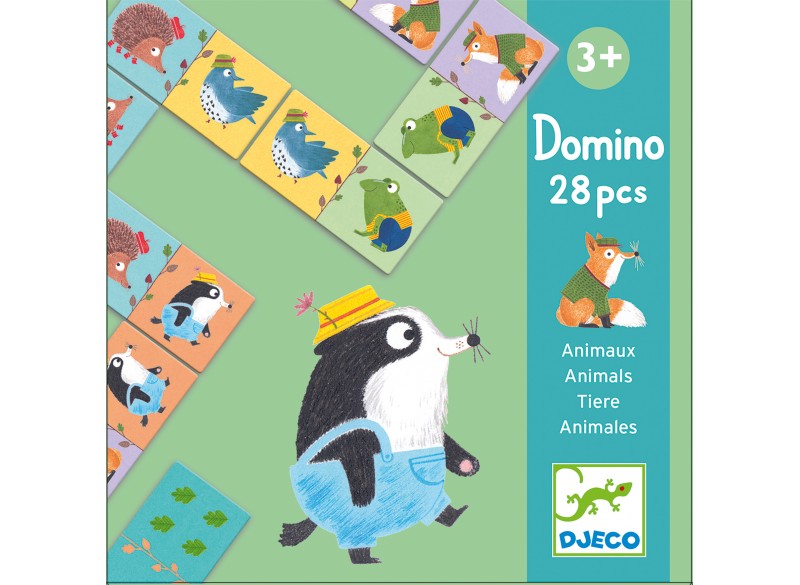 EDUCATIVOS DOMINO ANIMALES Dominó Educativo de Animales