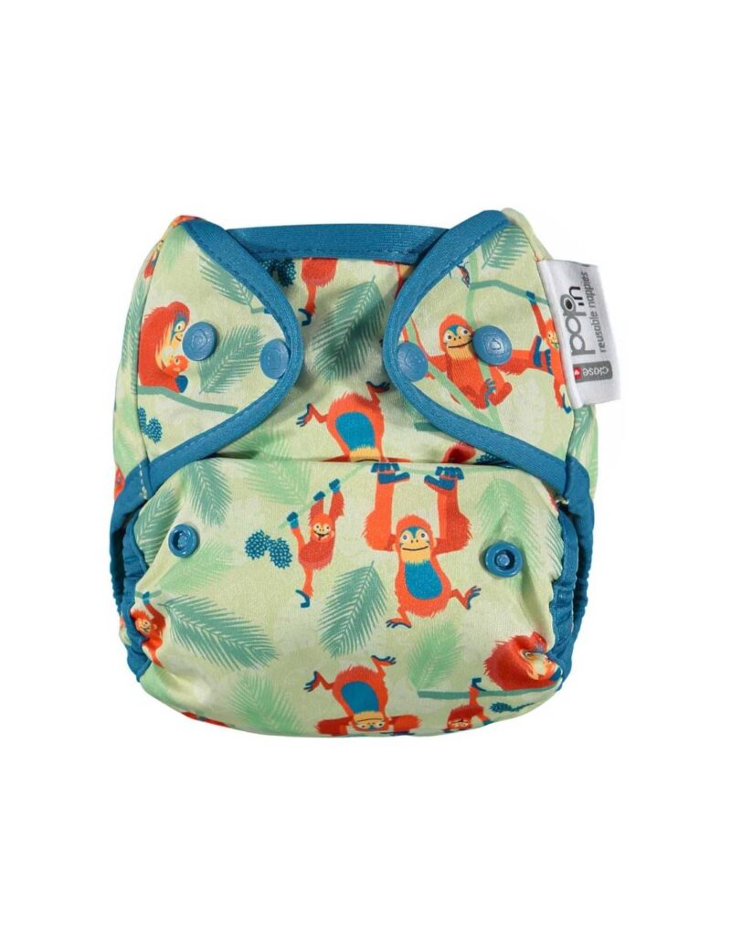 pop in bambu Pañal de Tela Pop-In Bambú Orangután Corchetes