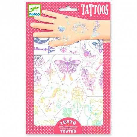 tatoos djeco Tatuajes Amuletos de la Suerte de Djeco