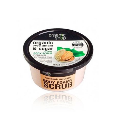 EXFOLIANTE C ORPORAL ESPUMOSO ALMENDRA DULCE Exfoliante corporal espumoso almendra dulce