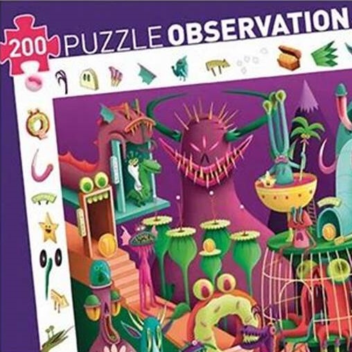 PUZZLE OBSERVACION EN VIDEOJUEGOS DJECO-crop Puzzle Observación En un Videojuego