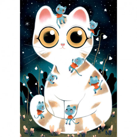 PUZZLE GATOS TIERNOS 50 PIEZAS Puzzle gatos tiernos 50piezas