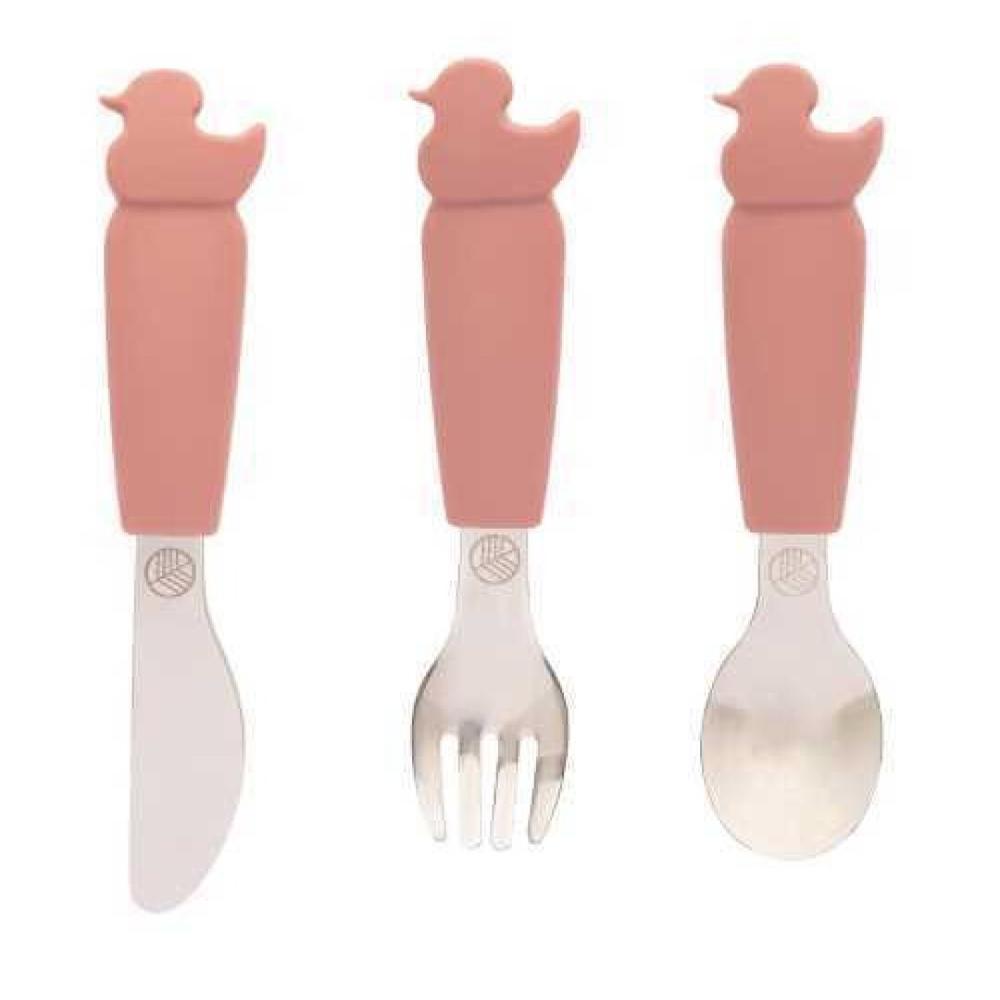 CUBIERTOS-ACERO-Y-SILICONA-ECORASCALS-PATO-BLUSH.jpg Cubiertos acero y silicona eco rascals