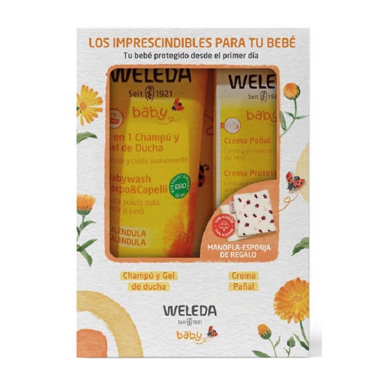 SET IMPRESCINDIBLE WELEDA CREMA PAÑAL+2EN11 Set imprescincible crema pañal 2en1 weleda
