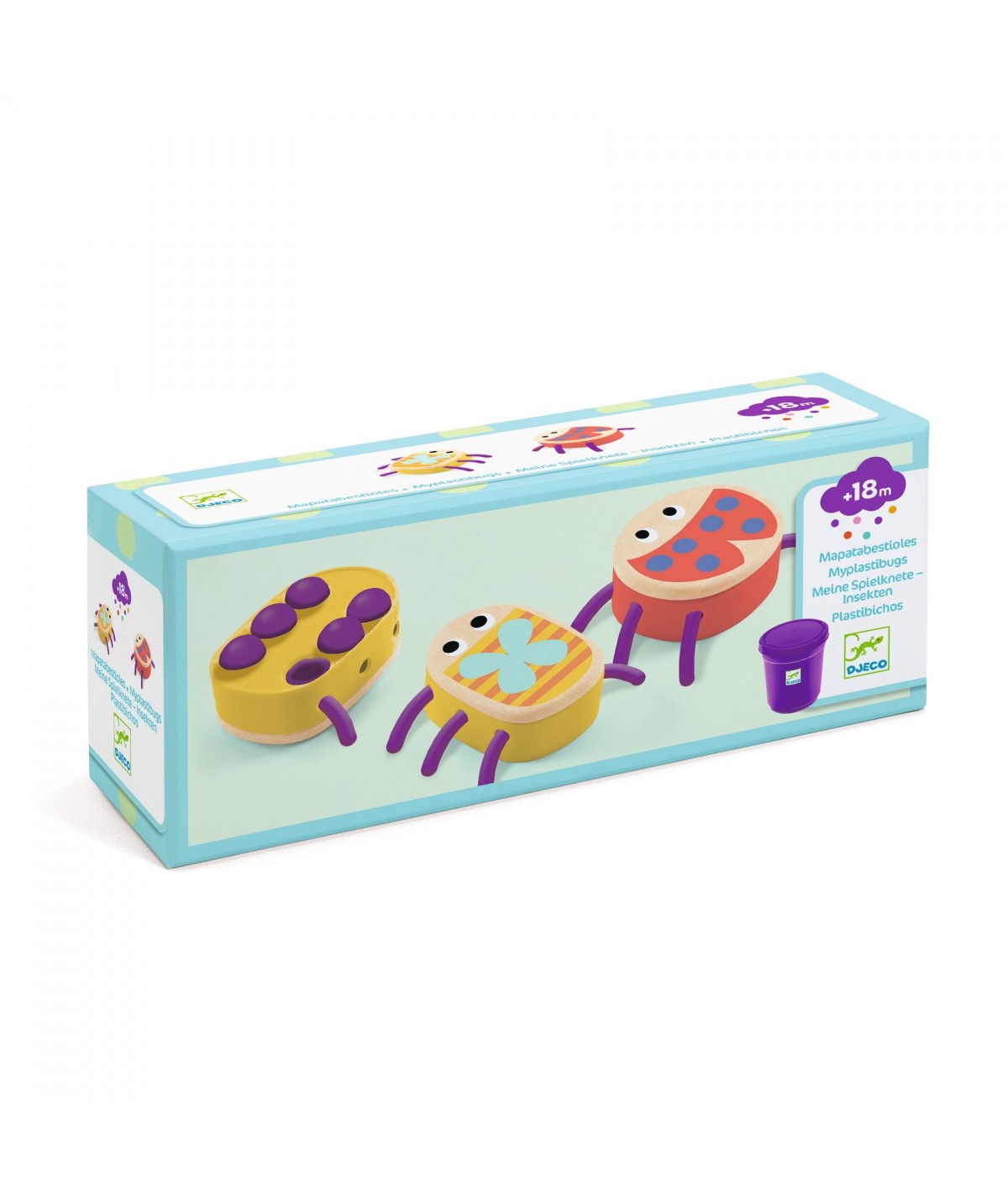 pasta-moldear-plastiinsectos-djeco Pasta moldear plastinsectos