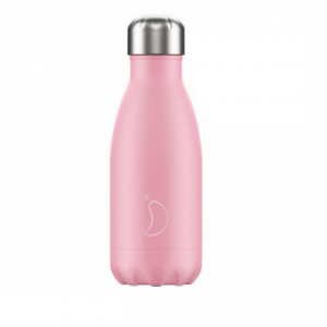 Botella chilly´s rosa pastel 260ml