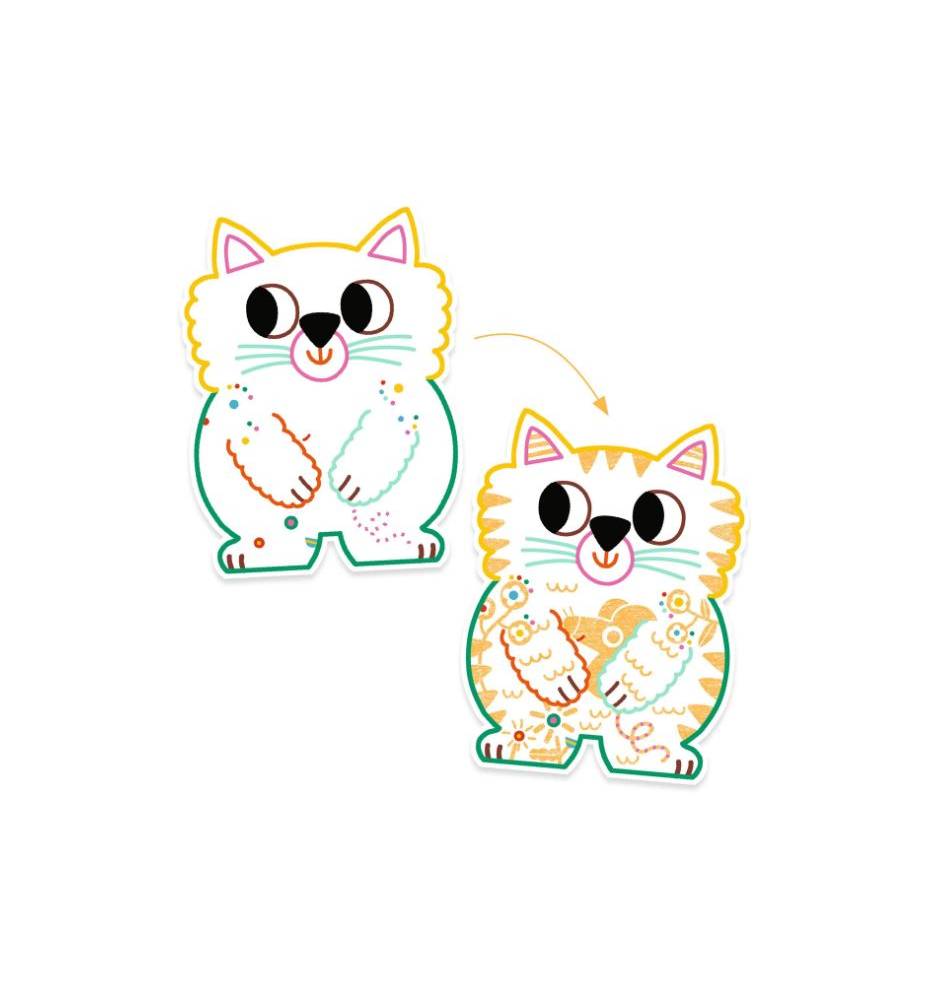 Colorear animales domésticos djeco Colorear animales domésticos djeco