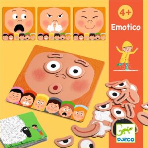 Emotico Djeco juego educativo para reconocer y expresar emociones