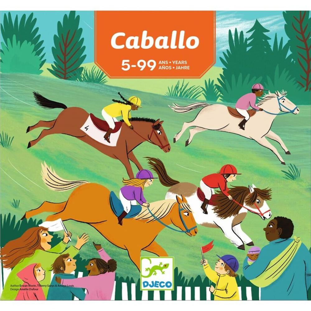 Juego EquiJump Caballo Djeco Juego EquiJump Caballo Djeco de carreras y estrategia infantil