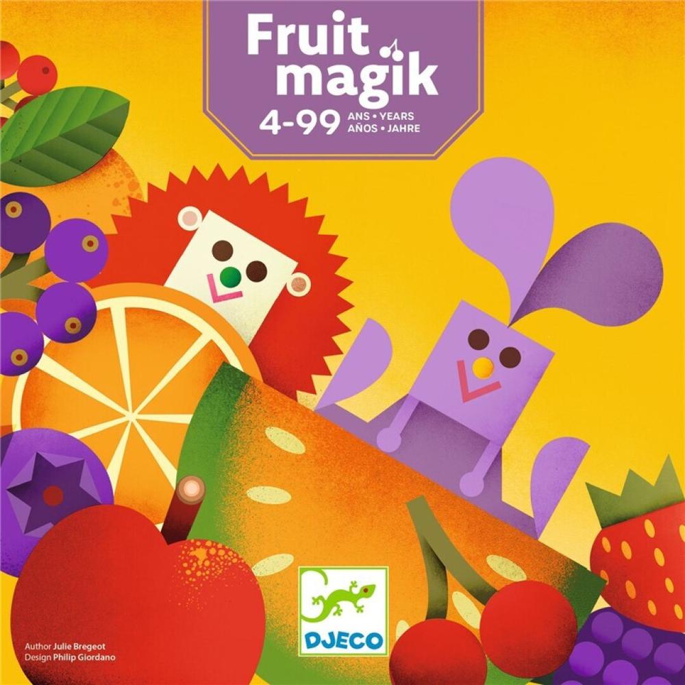 Juego Fruit Magik Djeco Cooperativo Juego Fruit Magik Djeco cooperativo con frutas y varita magnética