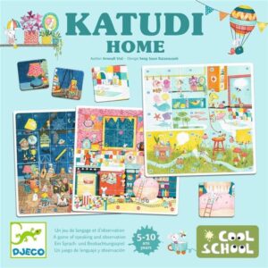 Juego Katudi Home Djeco de lenguaje y observación para niños