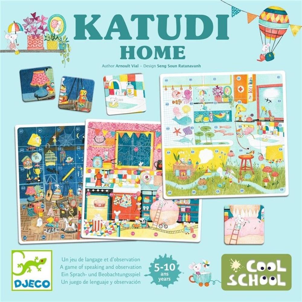 Juego Katudi Home Djeco de Lenguaje y Observación Juego Katudi Home Djeco de lenguaje y observación para niños