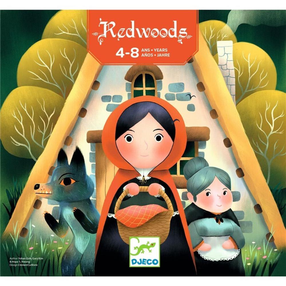Juego Redwoods Djeco Caperucita Roja Juego Redwoods Djeco de memoria y cooperación con Caperucita Roja