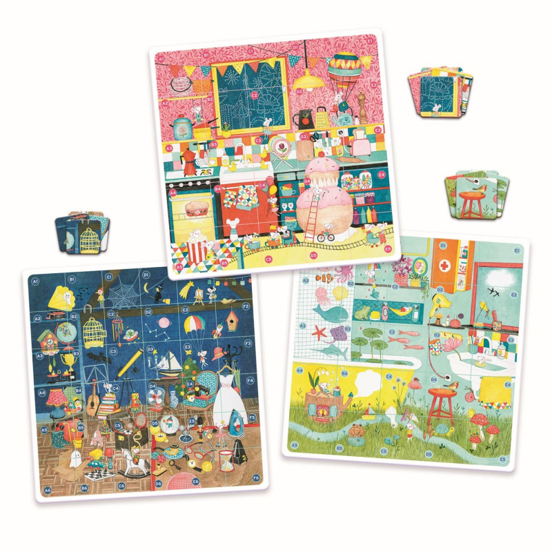 Juego Katudi Home Djeco de Lenguaje y Observación Juego Katudi Home Djeco de lenguaje y observación para niños