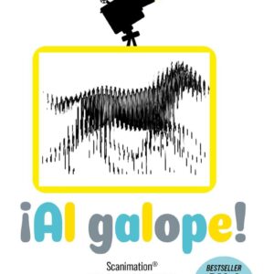 Portada de ¡Al galope!: Mi primer libro cinemágico, de Rufus Butler Seder