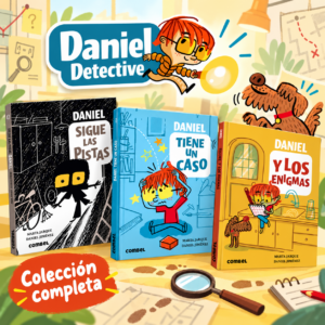 Daniel, detective, colección de libros de misterio para primeros lectores