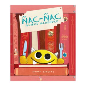 Portada de Ñac-ñac, el monstruo comelibros y otros cuentos de Emma Yarlett