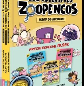 Pack Los Detectives Zoopencos 4, 5 y 6, de Mar Benegas