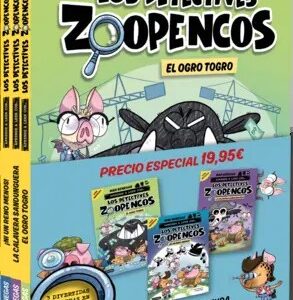 Pack Los Detectives Zoopencos 7, 8 y 9 de Mar Benegas