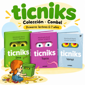 Ticniks, colección de libros para primeros lectores de Combel
