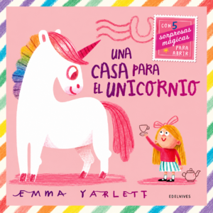 Portada de Una casa para el unicornio de Emma Yarlett